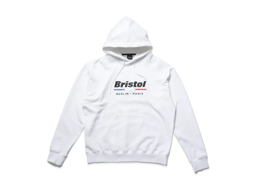 F.C.REAL BRISTOL Tour Logo Sweat Hoodie "White"