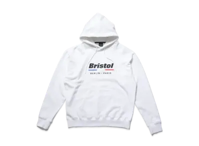 F.C.REAL BRISTOL Tour Logo Sweat Hoodie "White"