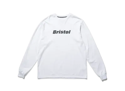 F.C.REAL BRISTOL Authentic Logo L/S Relax Fit Tee "White"