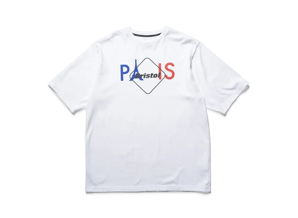 F.C.REAL BRISTOL Souvenir Emblem Tee "White"