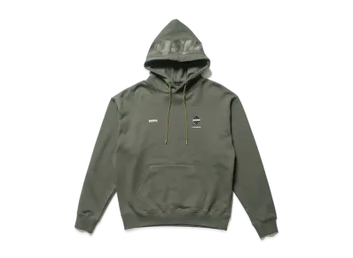 F.C.REAL BRISTOL Hood Logo Team Sweat Hoodie "Khaki"
