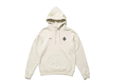 F.C.REAL BRISTOL Hood Logo Team Sweat Hoodie "Beige"