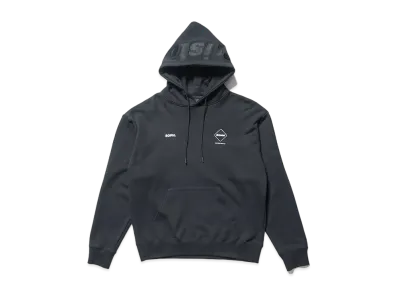 F.C.REAL BRISTOL Hood Logo Team Sweat Hoodie "Black"