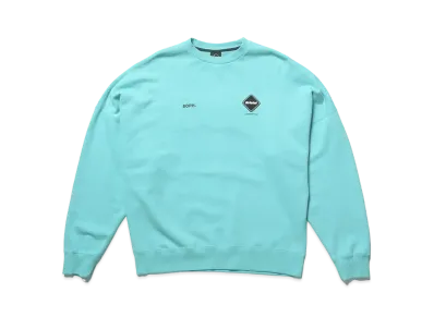 F.C.REAL BRISTOL Big Logo Crewneck Baggy Sweat "Light Blue"