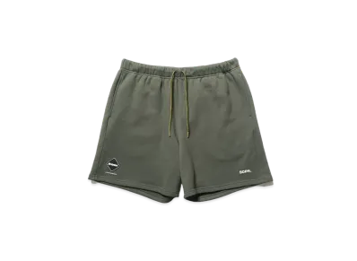 F.C.REAL BRISTOL Emblem Sweat Shorts "Khaki"