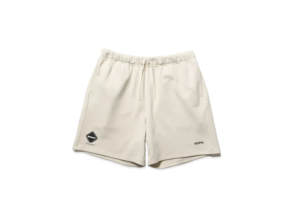 F.C.REAL BRISTOL Emblem Sweat Shorts "Beige"