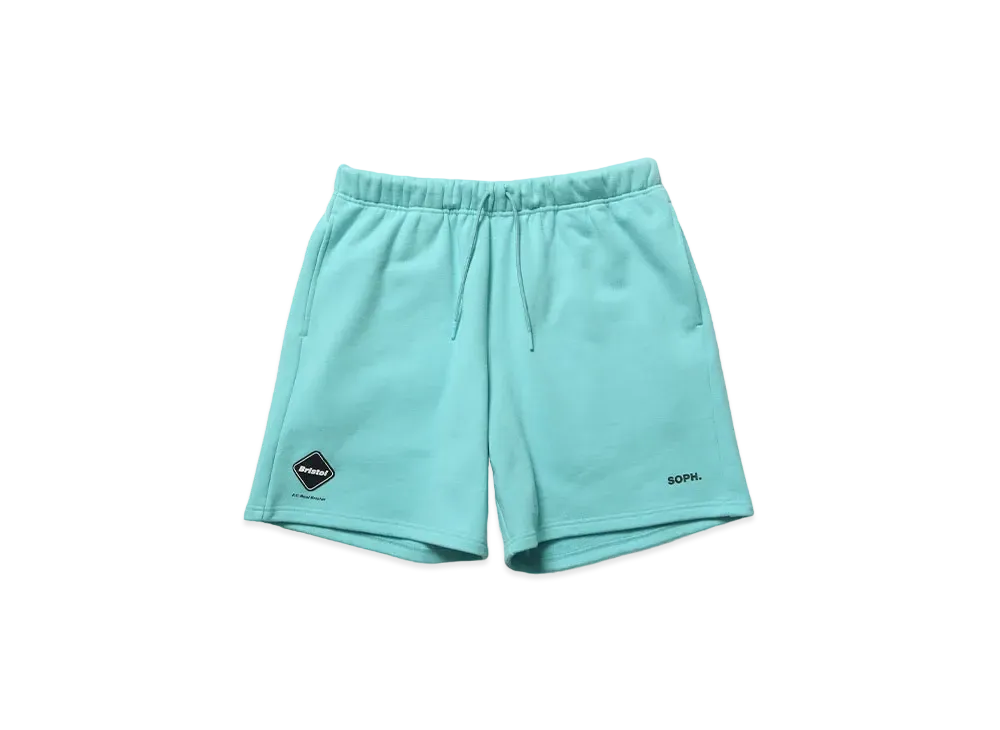 F.C.REAL BRISTOL Emblem Sweat Shorts "Light Blue"