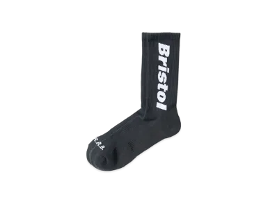 F.C.REAL BRISTOL Bristol Logo Regular Socks "Black"