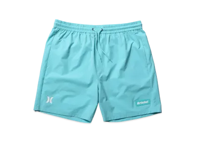 F.C.Real Bristol x Hurley Team Swim Shorts "Light Blue"