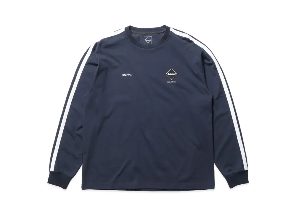 F.C.Real Bristol Line Team L/S Baggy Tee "Navy"