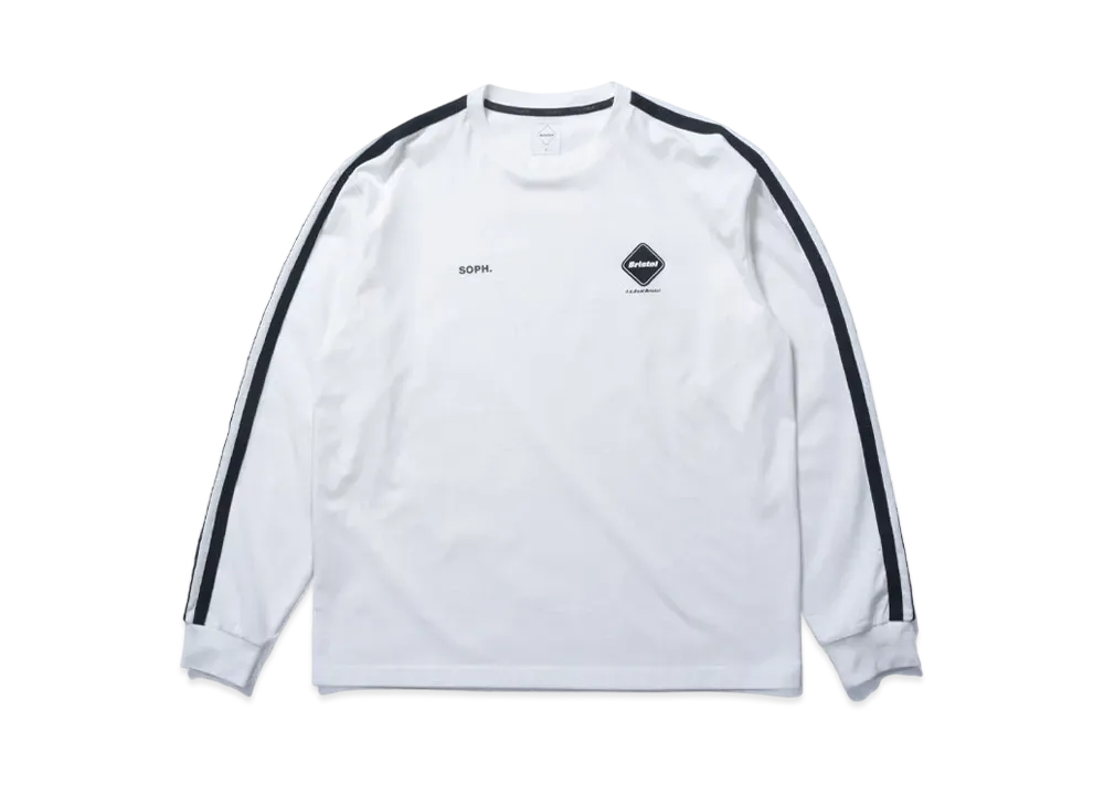 F.C.Real Bristol Line Team L/S Baggy Tee "White"