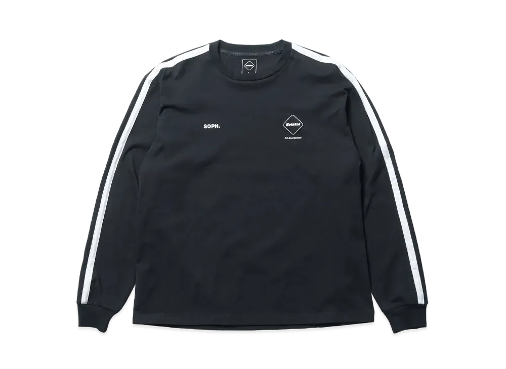 F.C.Real Bristol Line Team L/S Baggy Tee "Black A"