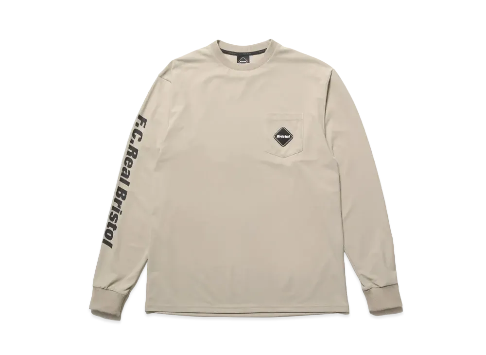 F.C.Real Bristol Authentic Team L/S Pocket Top "Beige"