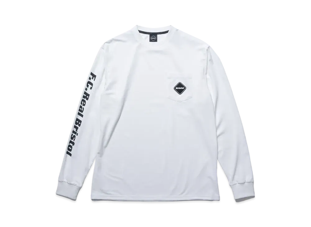 F.C.Real Bristol Authentic Team L/S Pocket Top "White"