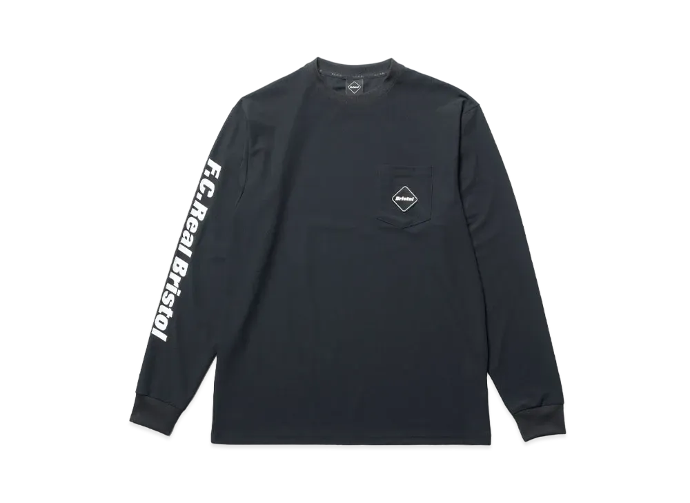 F.C.Real Bristol Authentic Team L/S Pocket Top "Black"