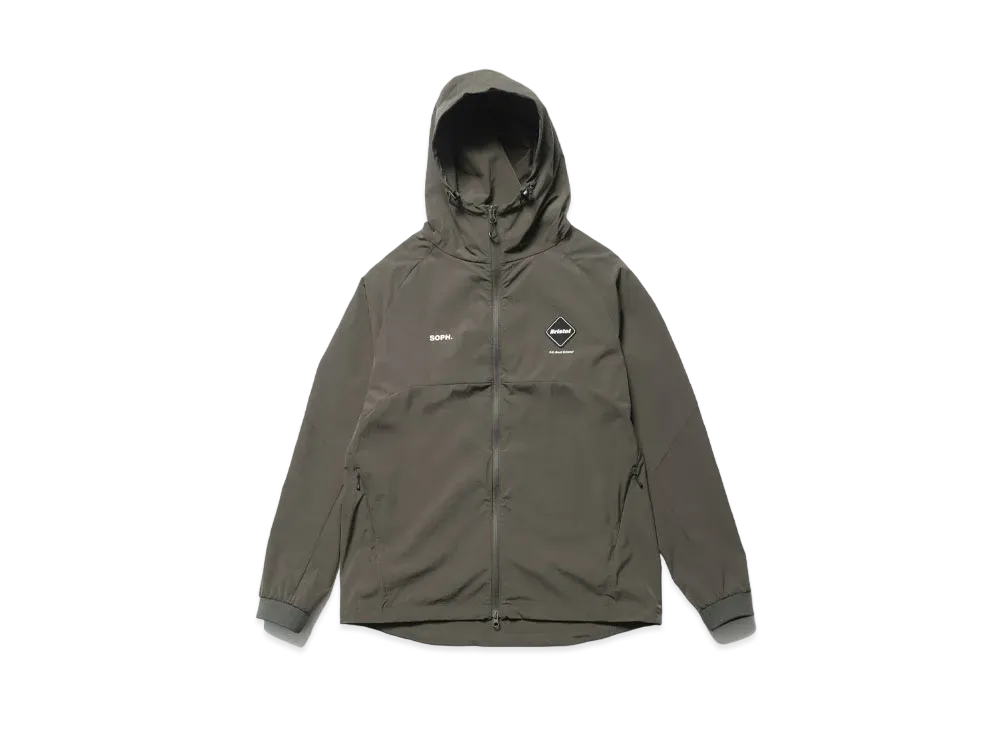 F.C.Real Bristol 4Way Stretch Ventilation Anthem Jacket "Khaki"