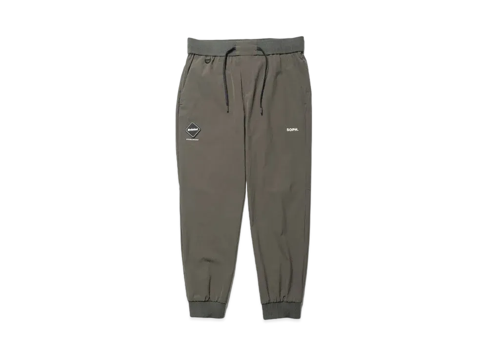 F.C.Real Bristol 4Way Stretch Ribbed Pants "Khaki"