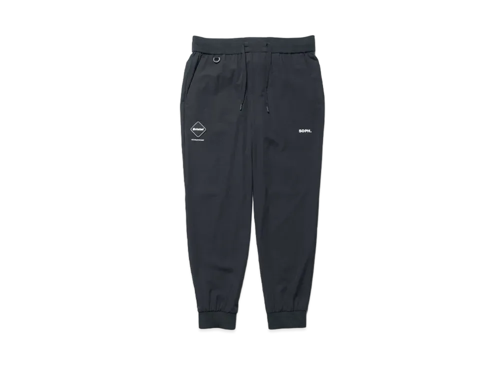 F.C.Real Bristol 4Way Stretch Ribbed Pants "Black"