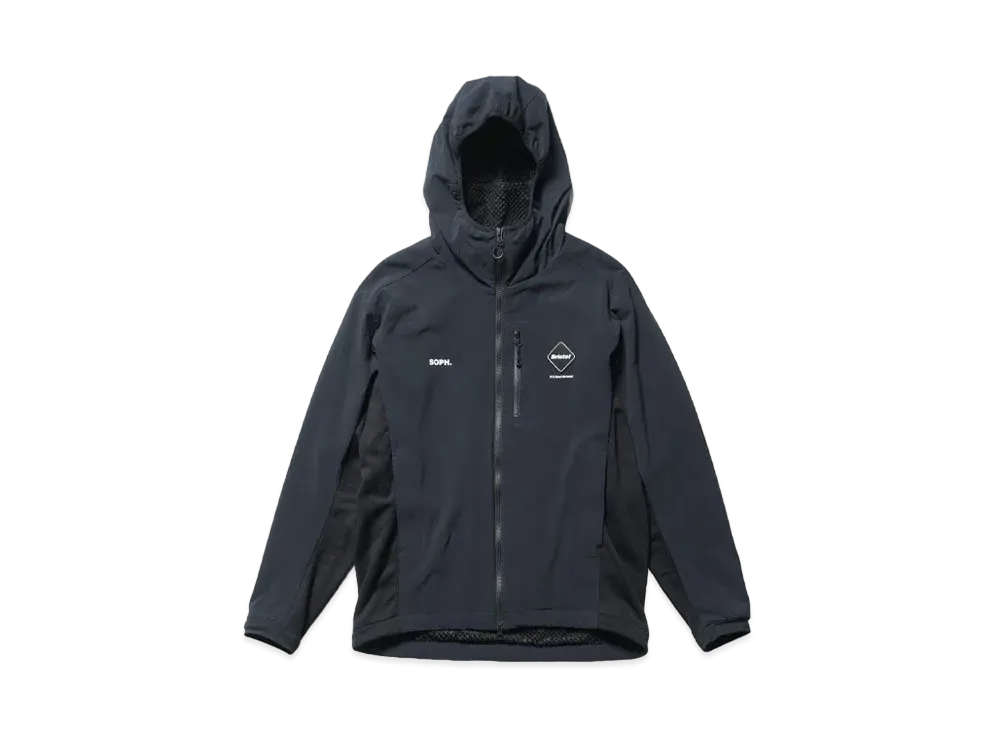 F.C.Real Bristol Lycra Hooded Blouson "Black"