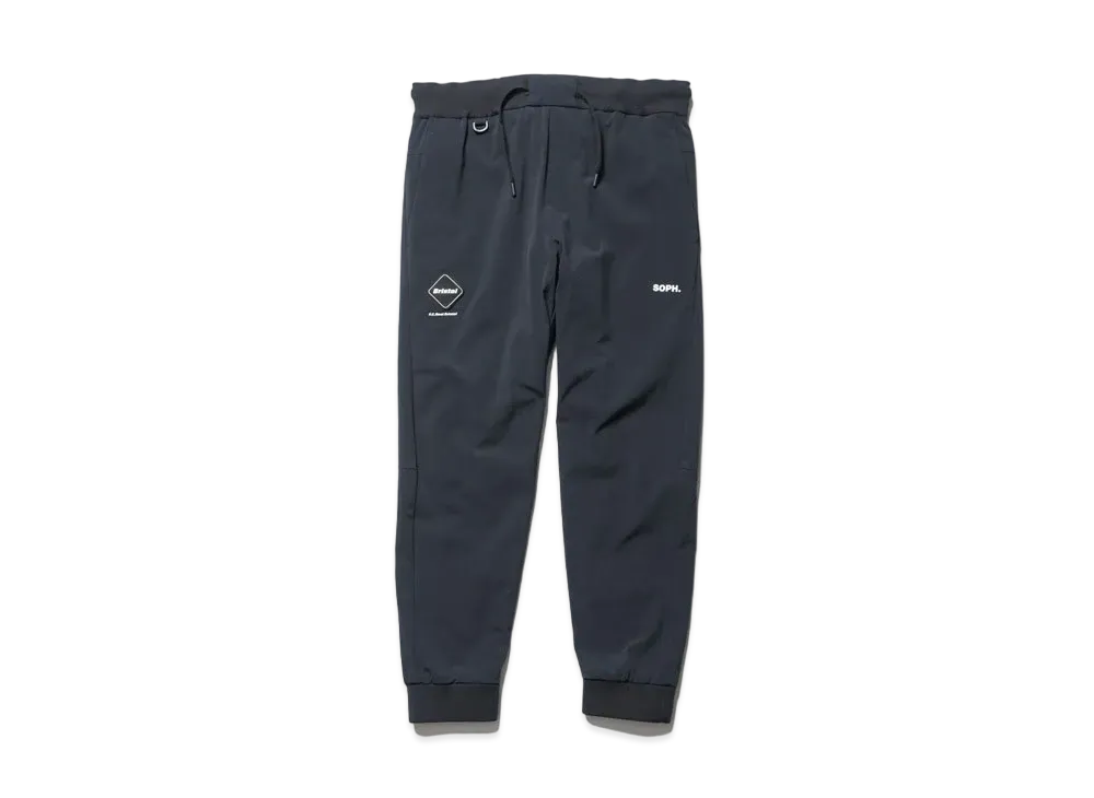 F.C.Real Bristol Lycra Track Ribbed Pants "Black"