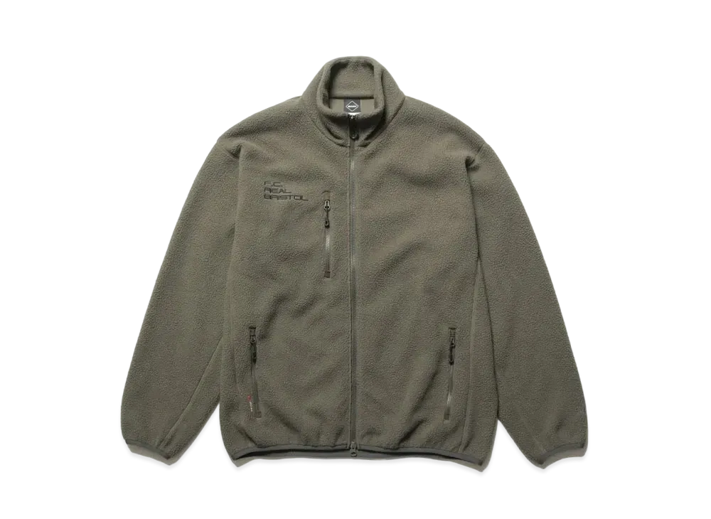 F.C.Real Bristol Polartec Shearling Jersey Liner Blouson "Khaki"