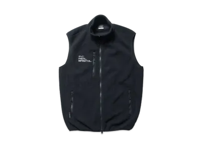 F.C.Real Bristol Polartec Shearling Jersey Liner Vest "Black"