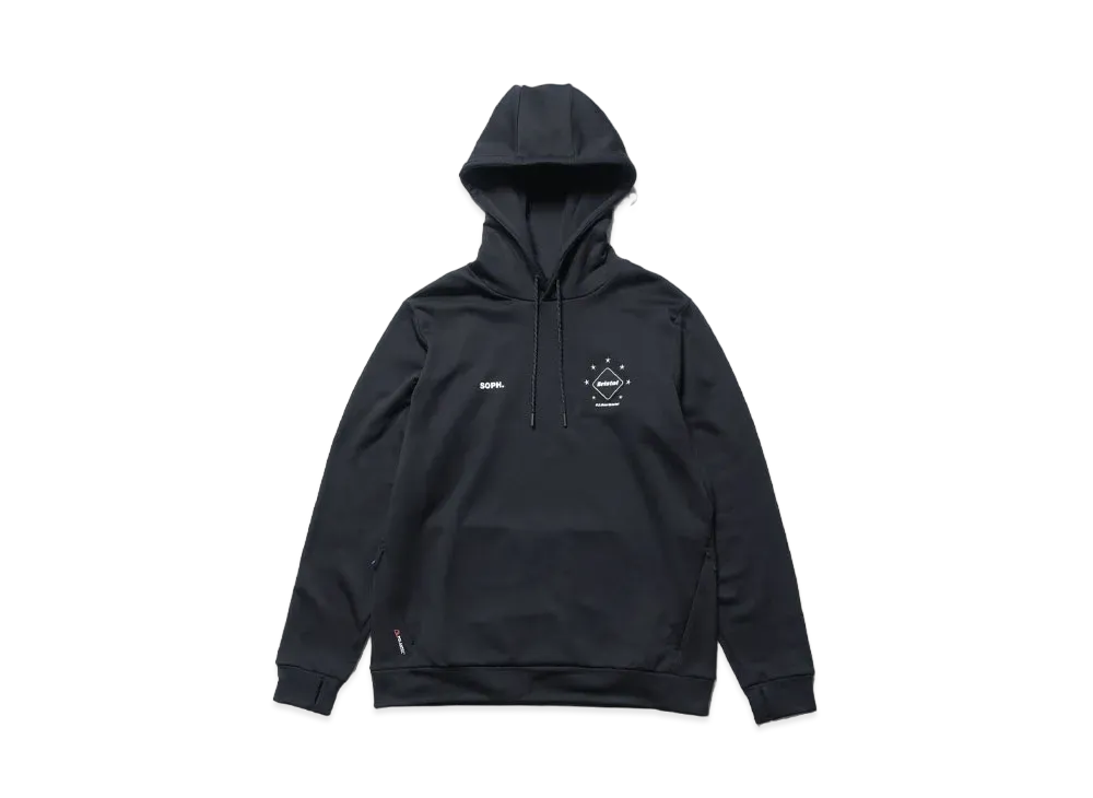 F.C.Real Bristol Polartec Power Stretch Training Hoodie "Black"