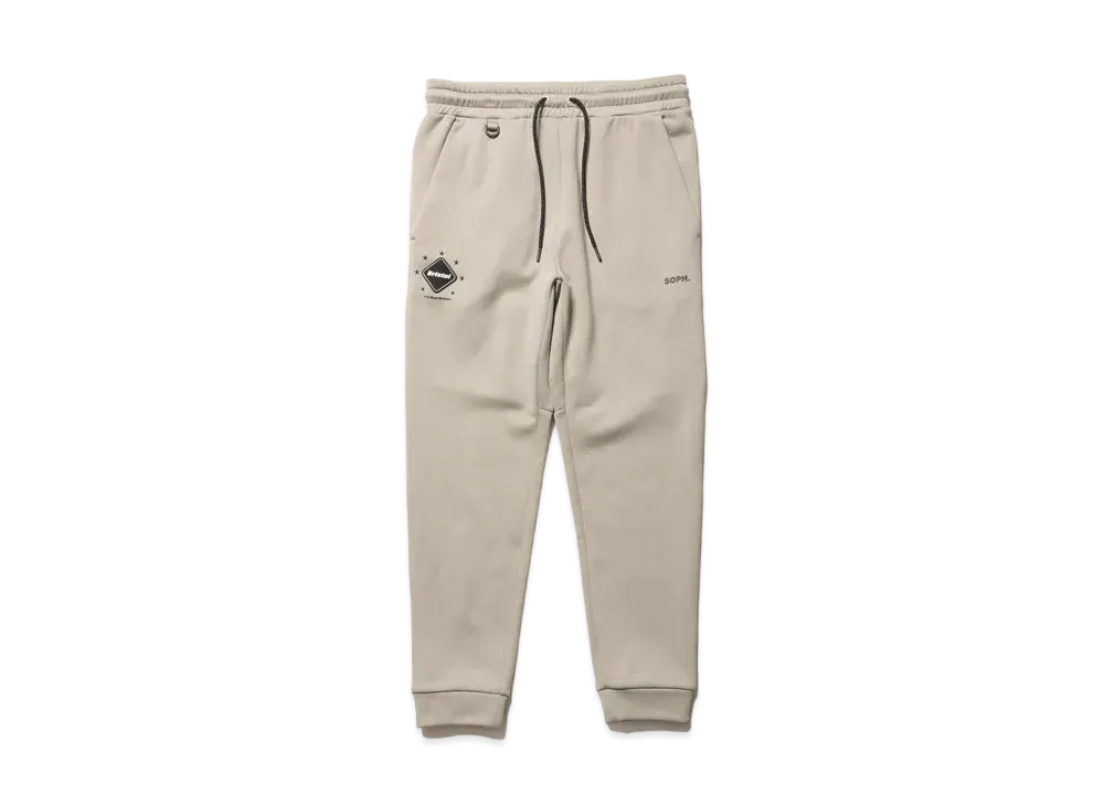 F.C.Real Bristol Polartec Power Stretch Training Ribbed Pants "Beige"