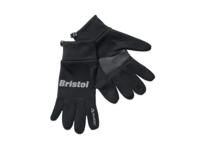F.C.Real Bristol Polartec Power Strech Touch Gloves "Black"