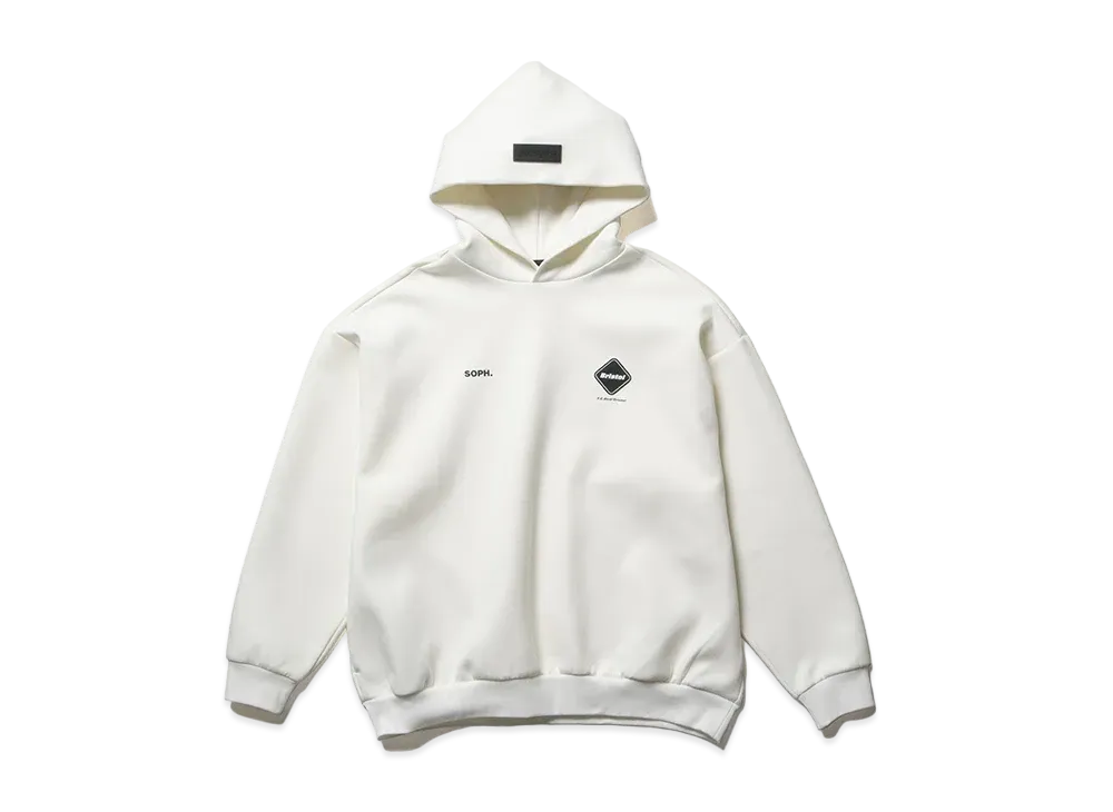 F.C.Real Bristol Tech Sweat Team Baggy Hoodie "Off White"