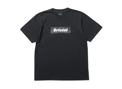 F.C.Real Bristol Speed Camo Box Logo Tee "Black"