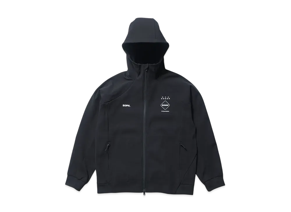 F.C.Real Bristol Pdk Hooded Jacket "Black"