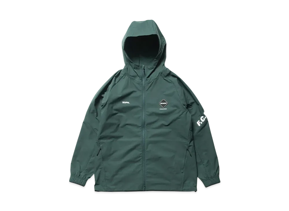 F.C.Real Bristol 4Way Stretch Ventilation Anthem Jacket "Green"
