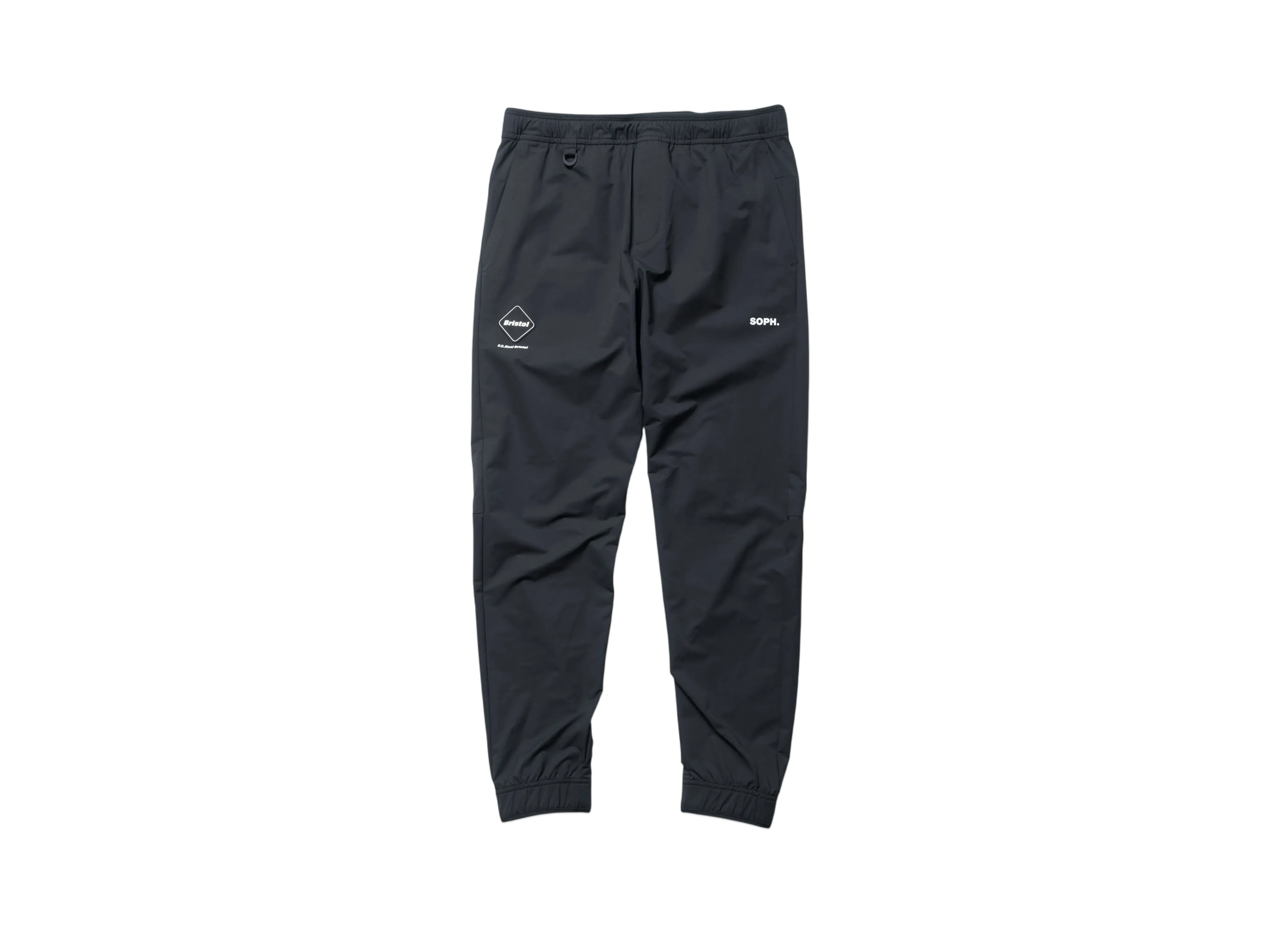 F.C.Real Bristol 4Way Stretch Ribbed Pants "Black"