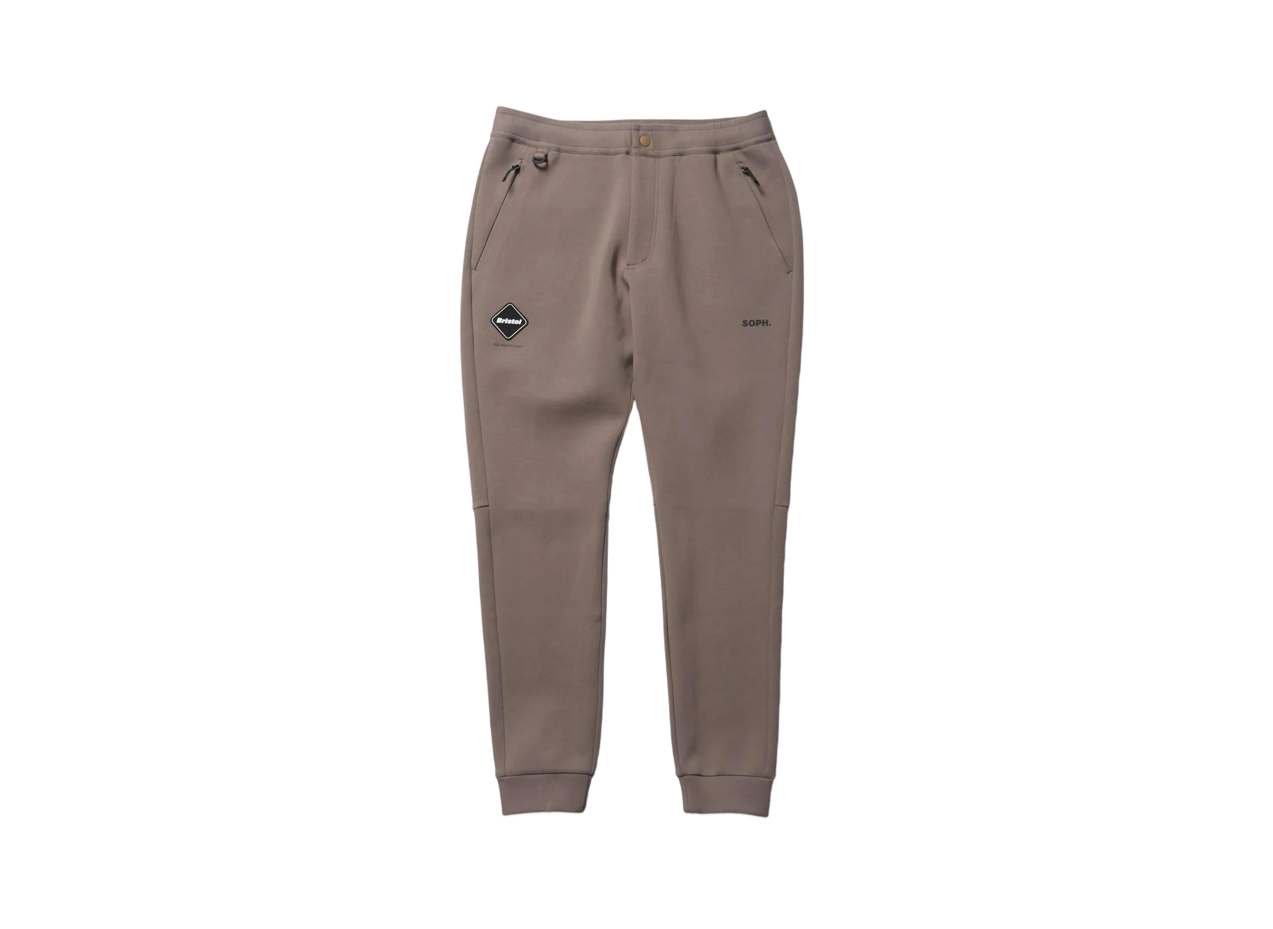 F.C.Real Bristol Tech Sweat Training Pants "Light Brown"