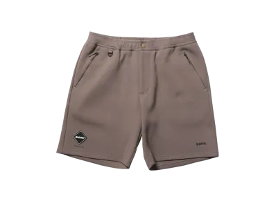 F.C.Real Bristol Tech Sweat Training Shorts "Light Brown"
