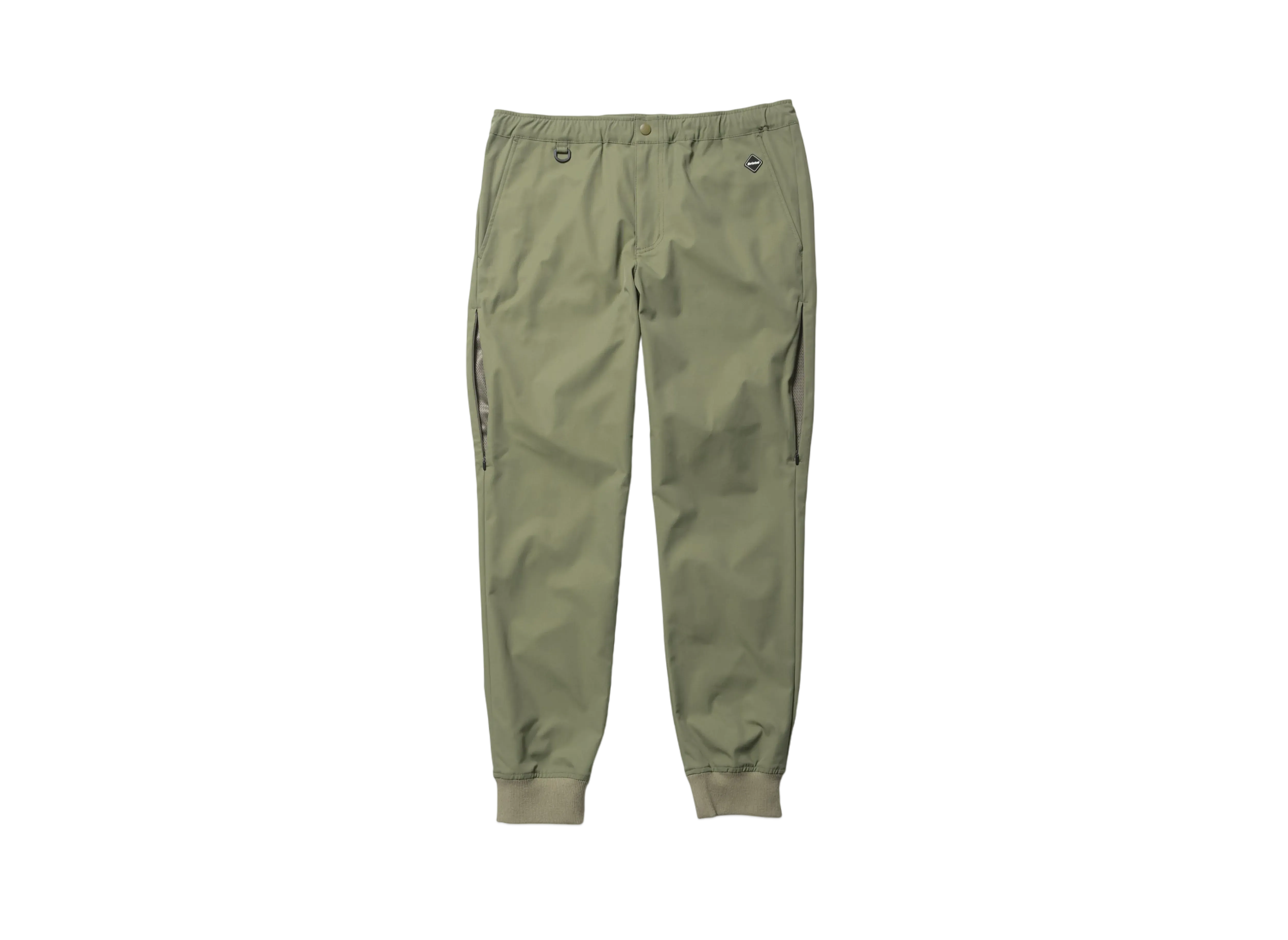 F.C.Real Bristol Ventilation Ribbed Pants "Khaki"