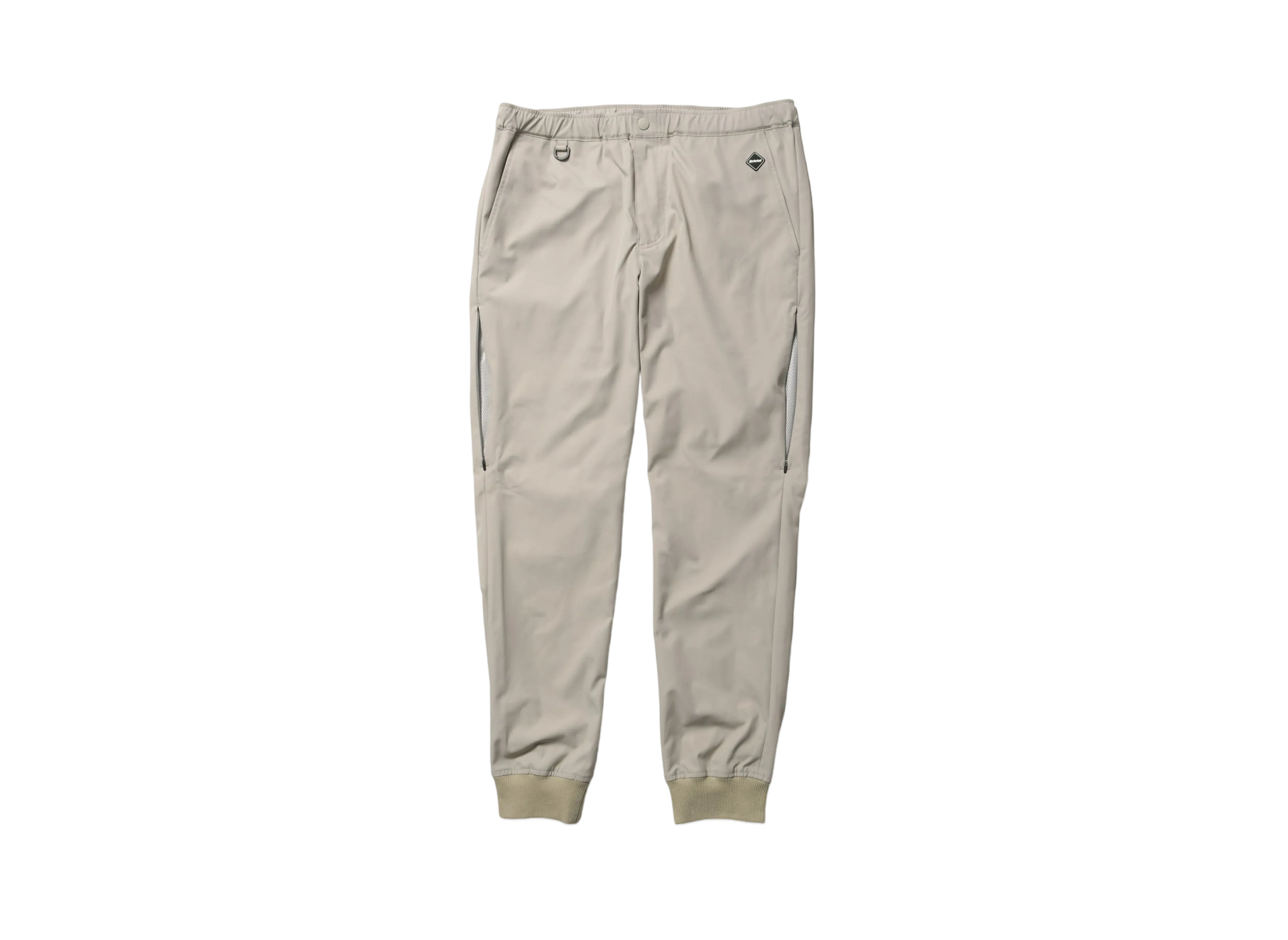 F.C.Real Bristol Ventilation Ribbed Pants "Beige"