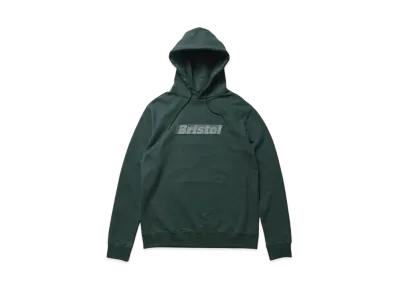 F.C.Real Bristol Effect Line Logo Team Sweat Hoodie "Green"