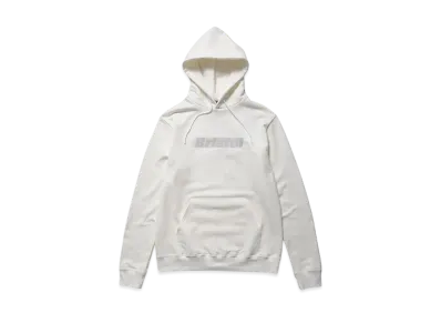 F.C.Real Bristol Effect Line Logo Team Sweat Hoodie "Off White"