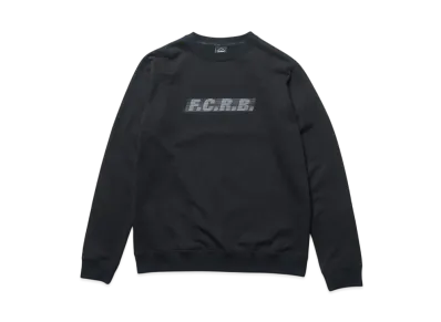 F.C.Real Bristol Effect Line Logo Team Crewneck Sweat "Black"