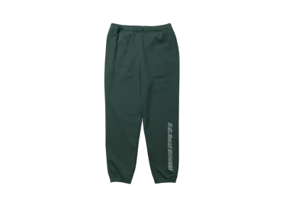 F.C.Real Bristol Effect Line Logo Team Sweat Pants "Green"