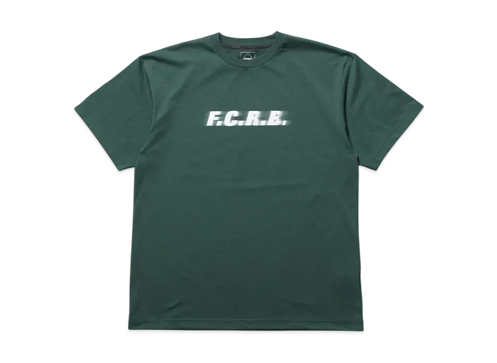 F.C.Real Bristol Blurred Logo Tee "Green"
