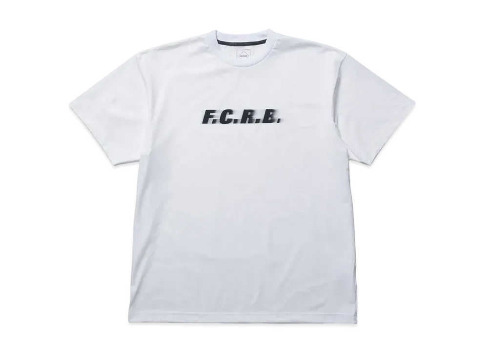 F.C.Real Bristol Blurred Logo Tee "Off White"
