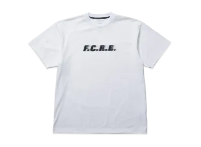 F.C.Real Bristol Blurred Logo Tee "Off White"