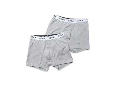 F.C.Real Bristol Seek 2Pack Boxer Brief "Gray"