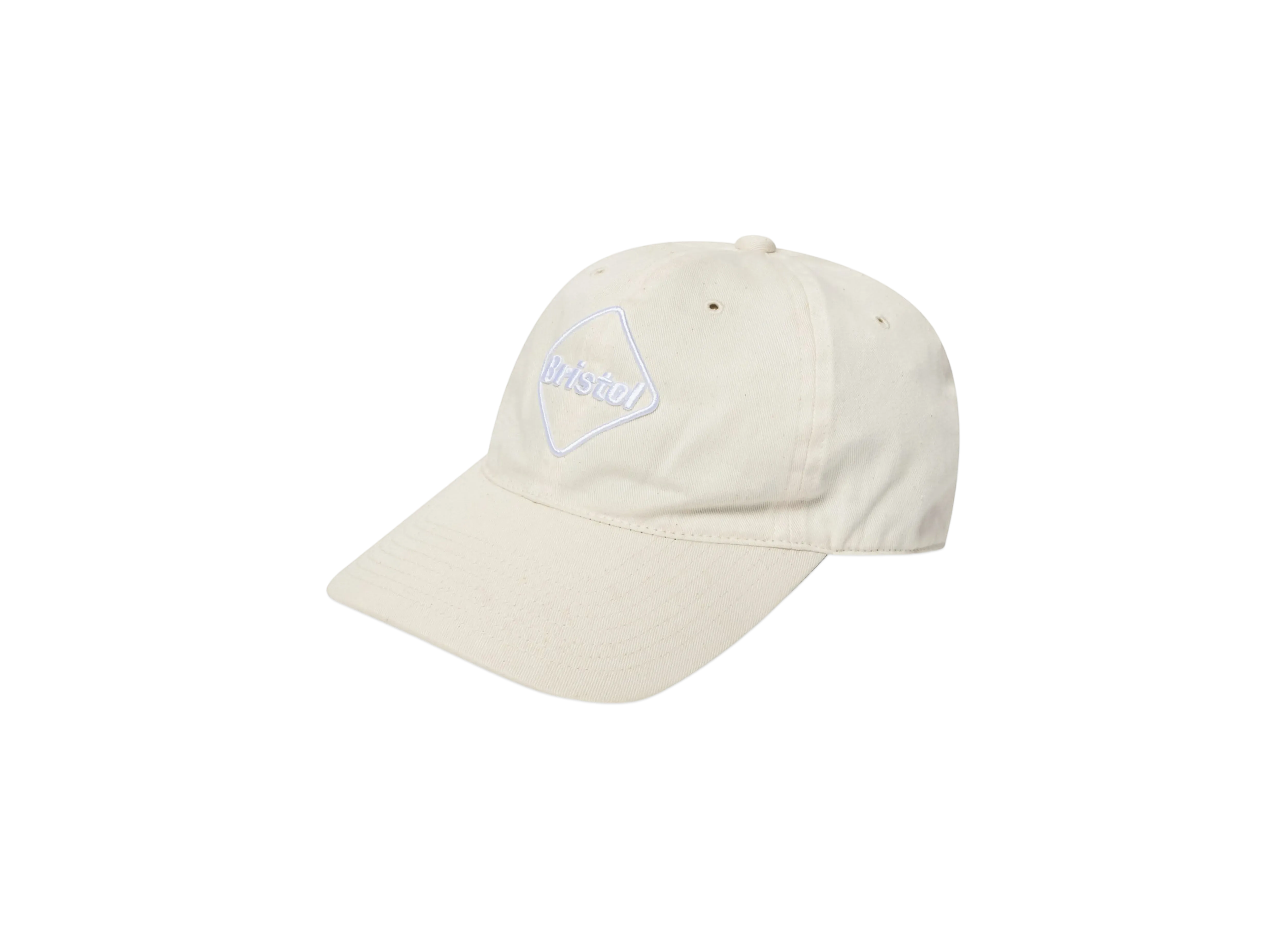 F.C.Real Bristol Washed Cotton Cap "Off White"