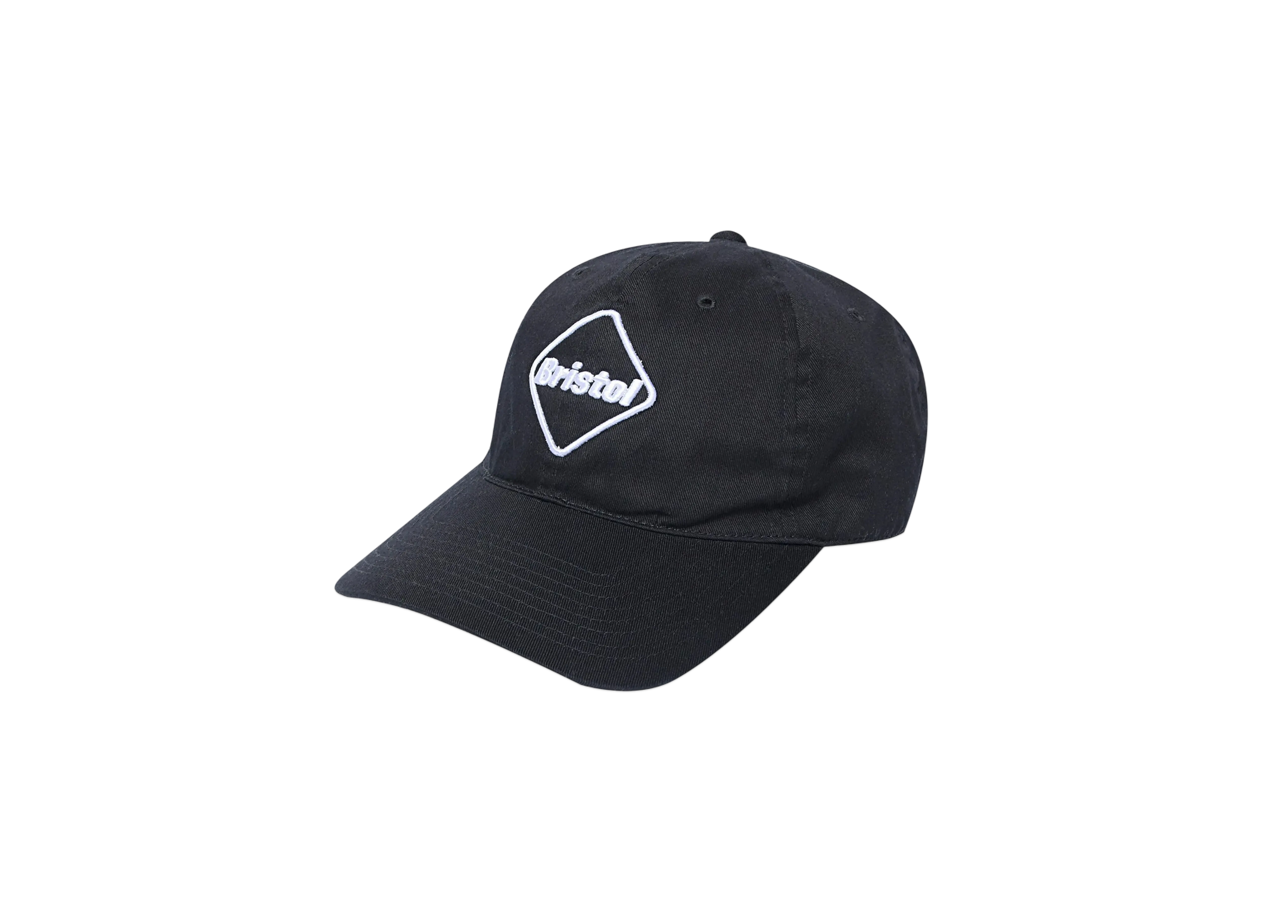 F.C.Real Bristol Washed Cotton Cap "Black"