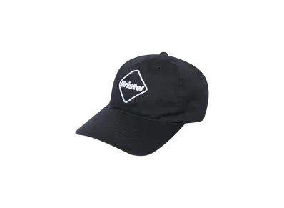 F.C.Real Bristol Washed Cotton Cap "Black"