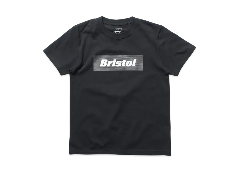 F.C.Real Bristol for Kids Speed Camo Box Logo Tee "Black"